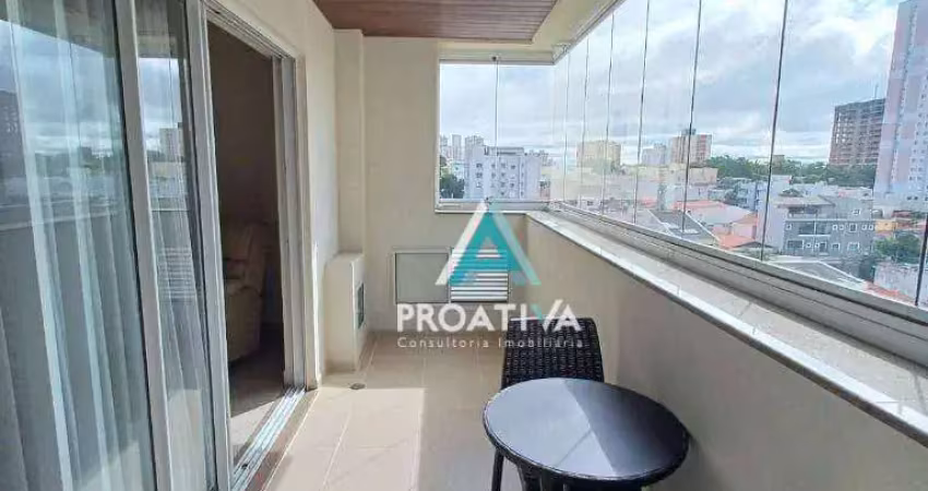 Apartamento com 3 dormitórios à venda, 130 m² - campestre - santo andré/sp