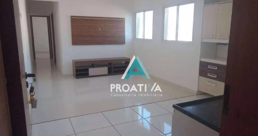 Apartamento com 2 dormitórios para alugar, 65 m² - Parque Oratório - Santo André/SP