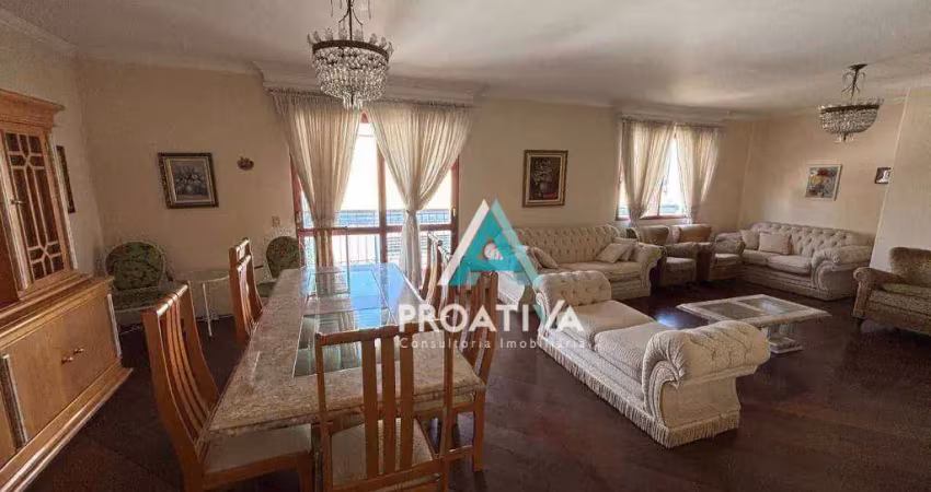 Apartamento com 3 dormitórios à venda, 144 m² - centro - santo andré/sp