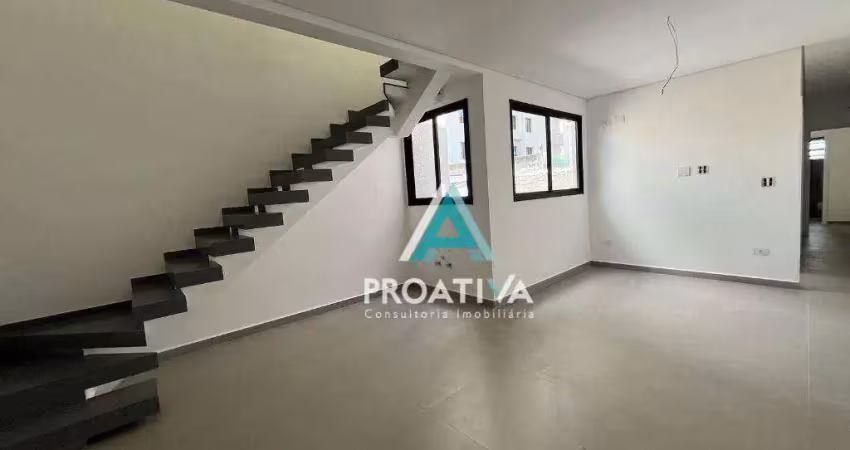 Cobertura com 3 dormitórios à venda, 101 m² por r$ 860.000,00 - vila assunção - santo andré/sp
