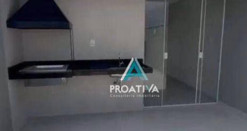 Cobertura com 2 dormitórios à venda, 120 m²  - Utinga - Santo André/SP