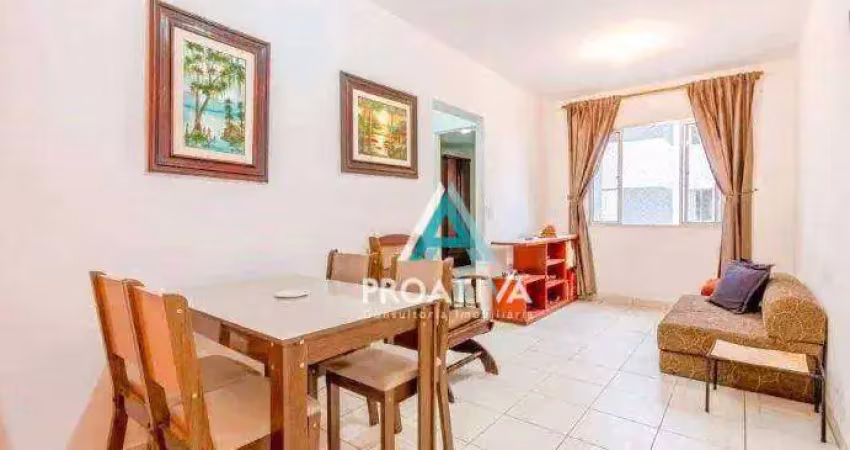 Apartamento com 2 dormitórios à venda, 57 m² - vila valparaíso - santo andré/sp