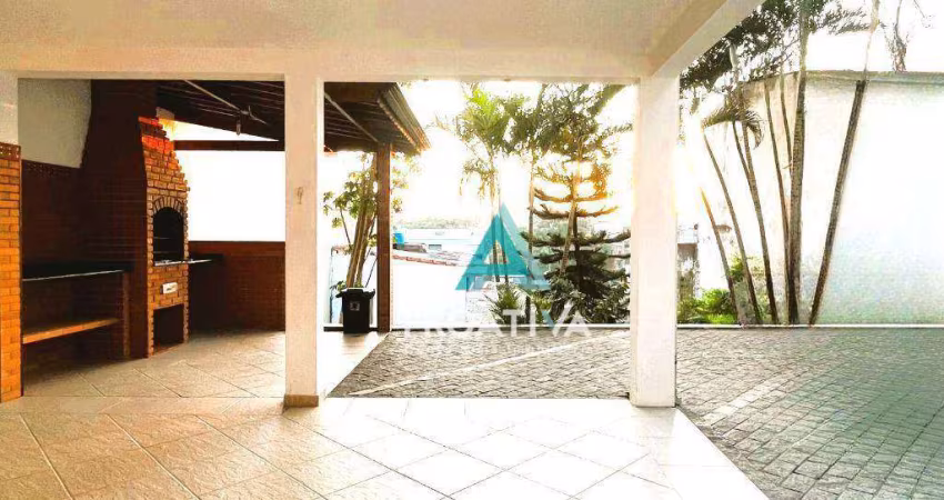 Casa com 4 dormitórios à venda, 221 m² - Vila Curuçá - Santo André/SP
