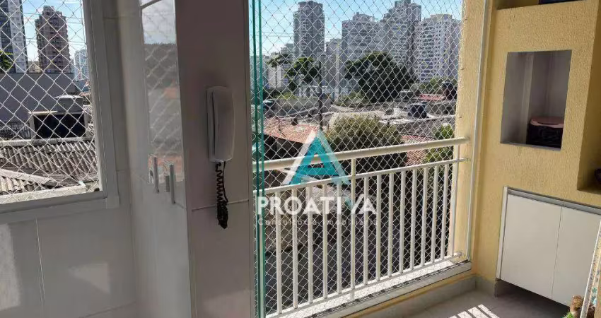 Apartamento com 2 dormitórios à venda, 51 m² por r$ 448.000,09 - campestre - santo andré/sp