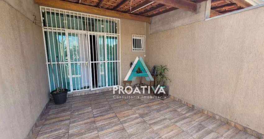 Sobrado com 3 dormitórios à venda, 196 m² - vila bela vista - santo andré/sp