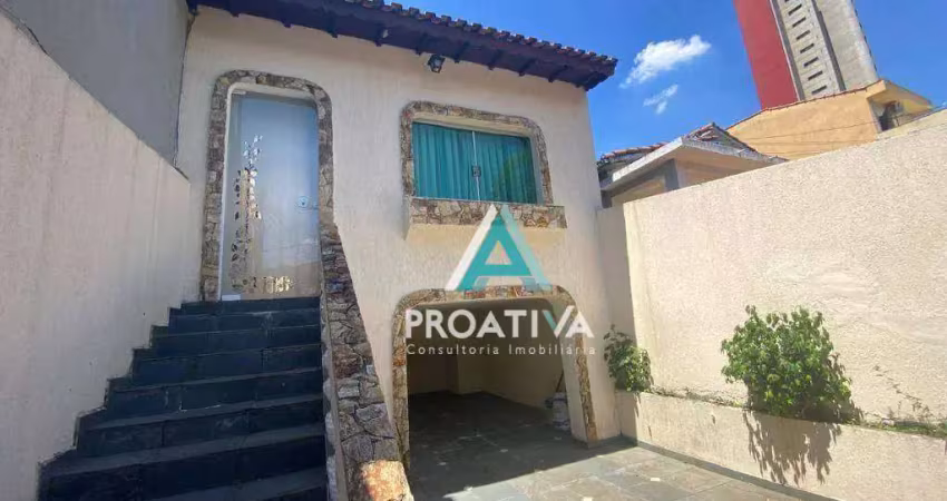 Casa com 3 dormitórios à venda, 186 m² - Jardim - Santo André/SP
