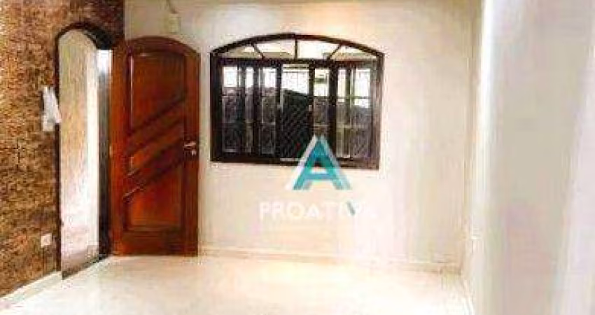 Sobrado com 3 dormitórios à venda, 258 m² - Vila Aquilino - Santo André/SP
