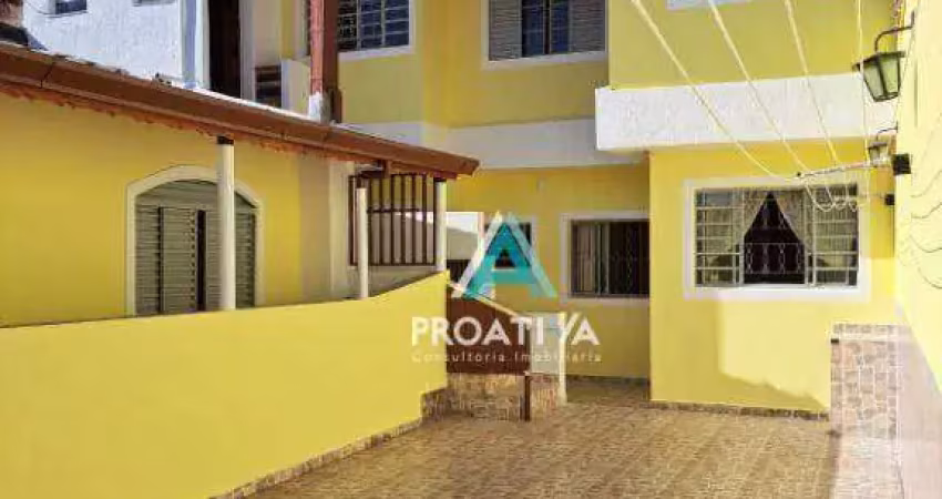 Casa com 3 dormitórios à venda, 300 m² - santa maria - santo andré/sp