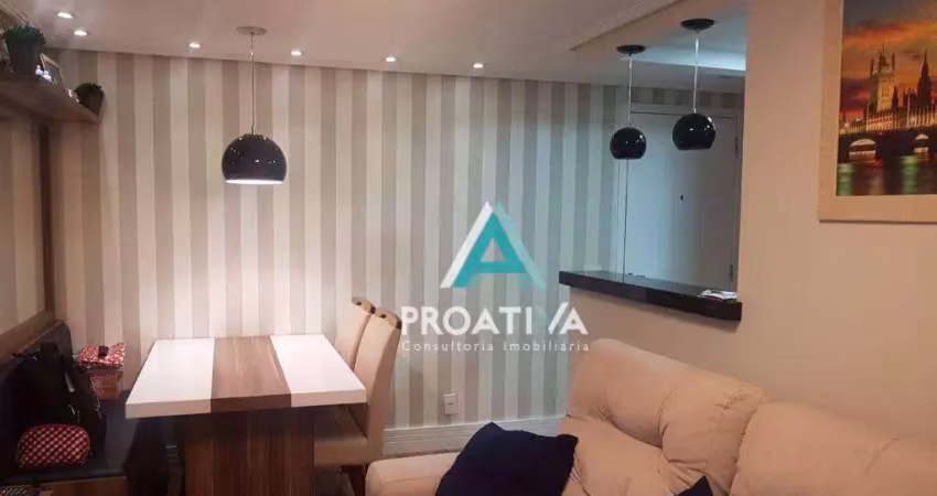 Apartamento com 2 dormitórios à venda, 52 m² por r$ 355.000,05 - planalto - são bernardo do campo/sp