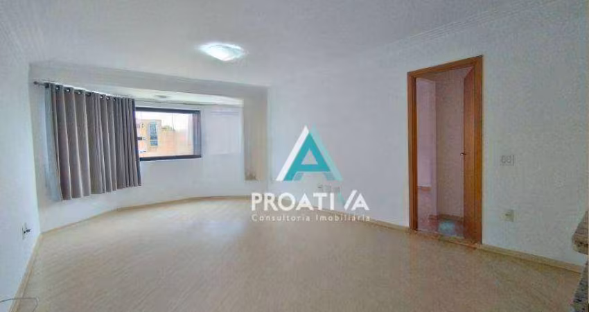 Apartamento com 2 dormitórios para alugar, 94 m² - Jardim - Santo André/SP
