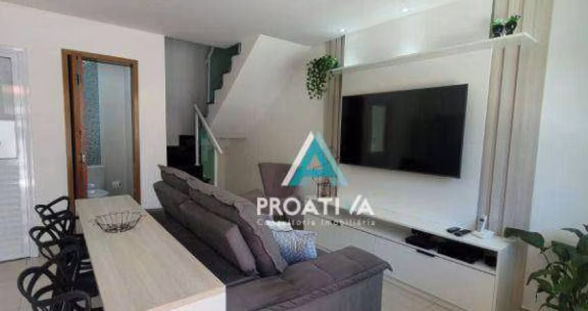 Sobrado com 2 suites à venda, 110 m² - Parque Erasmo Assunção - Santo André/SP
