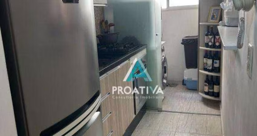 Apartamento à venda, 48 m² por R$ 334.900,00 - Vila Homero Thon - Santo André/SP