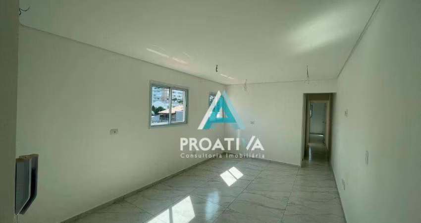 Apartamento com 2 dormitórios à venda, 60 m² - Campestre - Santo André/SP