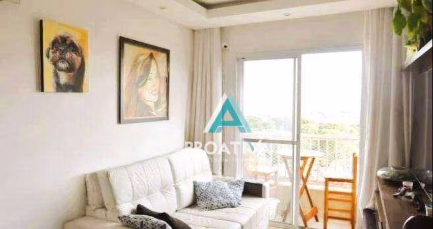 Apartamento com 2 dormitórios à venda, 52 m² por R$ 370.000,00 - Vila Príncipe de Gales - Santo André/SP