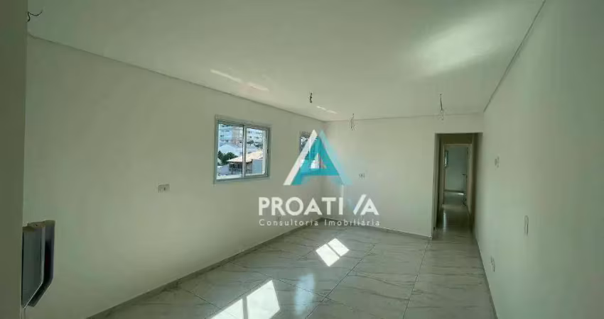 Apartamento com 2 dormitórios à venda, 60 m² - campestre - santo andré/sp
