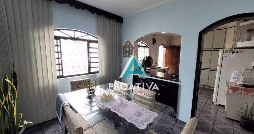 Sobrado com 3 dormitórios à venda, 236 m²- Jardim Las Vegas - Santo André/SP