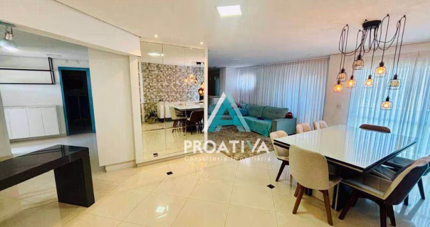 Apartamento com 4 dormitórios à venda, 191 m² - Jardim - Santo André/SP
