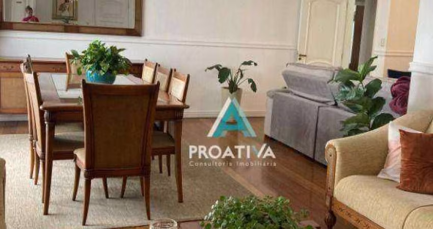 Apartamento com 3 dormitórios, 165 m² - venda por R$ 1.100.000,00 ou aluguel por R$ 10.424,44/mês - Centro - Santo André/SP