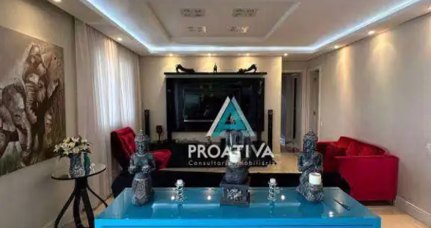 Apartamento com 4 dormitórios à venda, 180 m² por r$ 1.899.999,00 - nova petrópolis - são bernardo do campo/sp