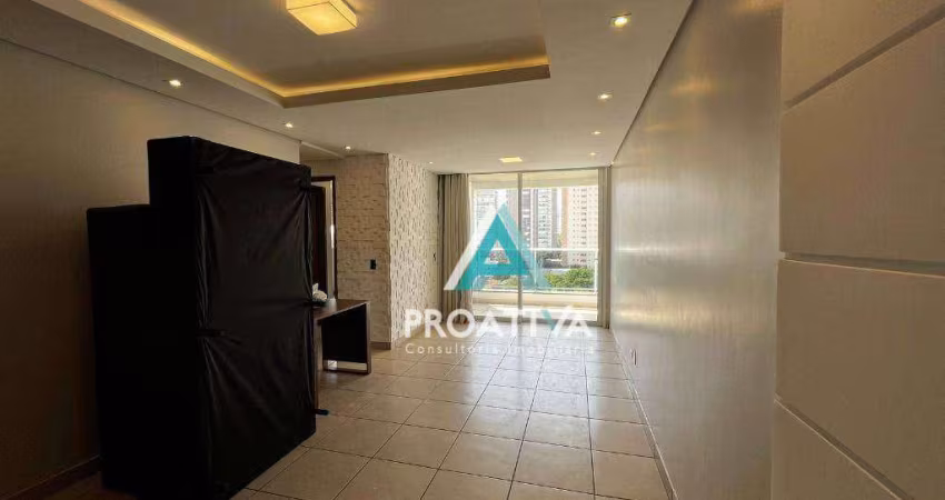 Apartamento com 2 dormitórios para alugar, 68 m²  - Jardim - Santo André/SP