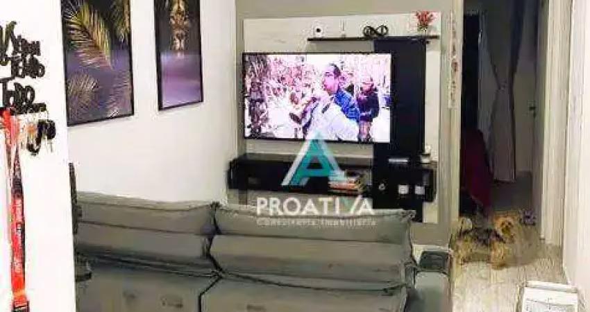 Apartamento com 2 dormitórios à venda, 48 m² - vila helena - santo andré/sp