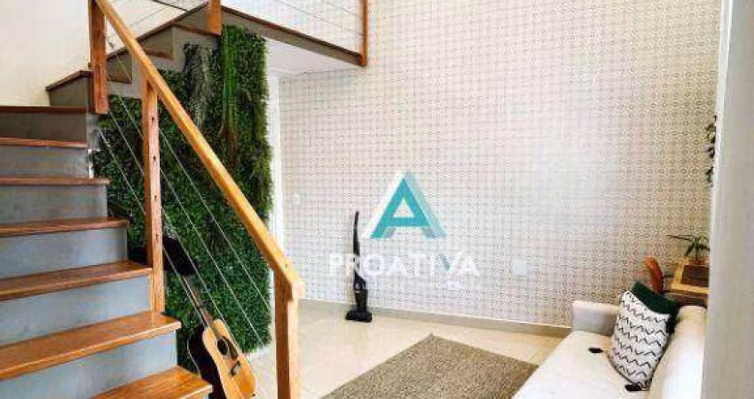 Apartamento com 1 dormitório à venda, 50 m² por R$ 345.000,00 - Vila Francisco Matarazzo - Santo André/SP