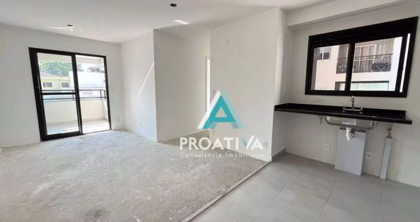 Apartamento com 2 dormitórios à venda, 64 m² - parque capuava - santo andré/sp