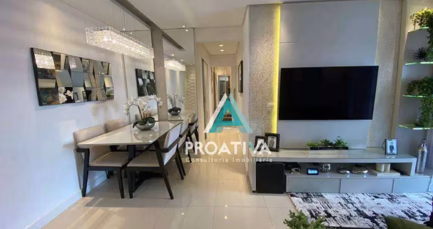 Apartamento com 2 dormitórios à venda, 73 m² por R$ 852.000,00 - Centro - São Caetano do Sul/SP