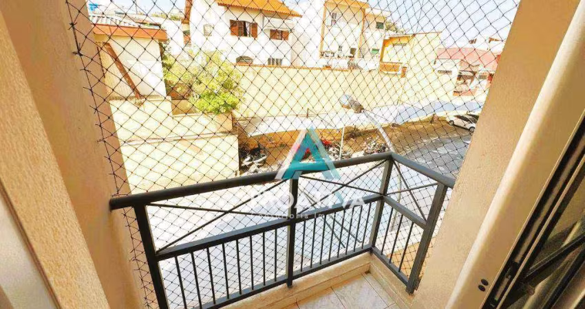 Apartamento com 3 dormitórios à venda, 63 m² - Jardim Cambuí - Santo André/SP