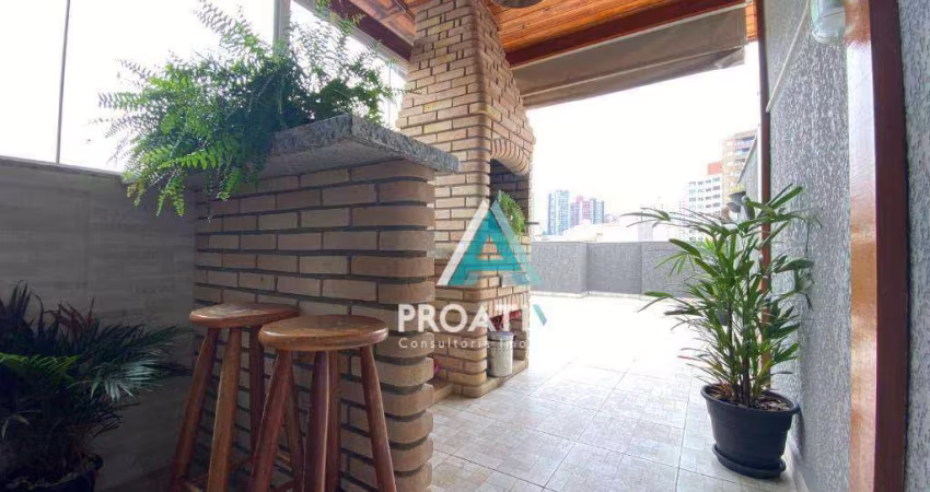 Cobertura com 2 dormitórios à venda, 90 m² - Santa Teresinha - Santo André/SP