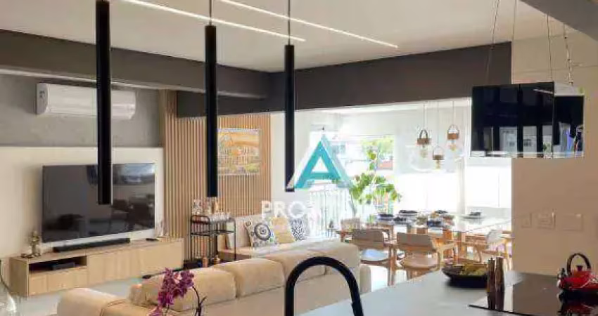 Apartamento com 2 dormitórios à venda, 115 m² - vila assunção - santo andré/sp