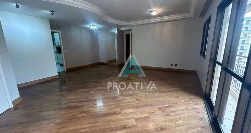Apartamento com 3 dormitórios à venda, 122 m² por r$ 1.130.000,00 - jardim - santo andré/sp