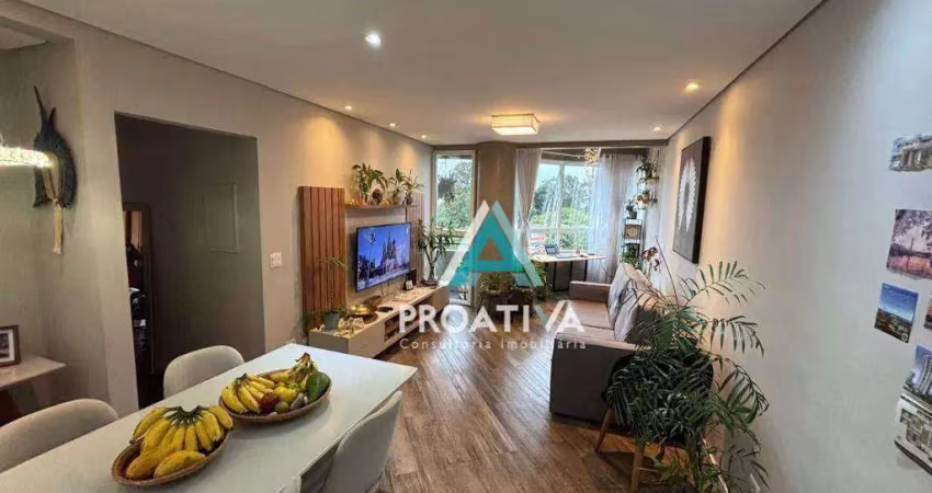Apartamento com 2 dormitórios à venda, 90 m² por R$ 920.000,00 - Jardim Bela Vista - Santo André/SP