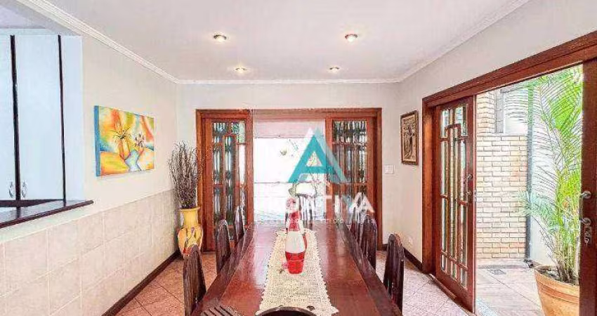 Sobrado, 339 m² - venda por R$ 1.980.000,00 ou aluguel por R$ 25.770,00/mês - Campestre - Santo André/SP