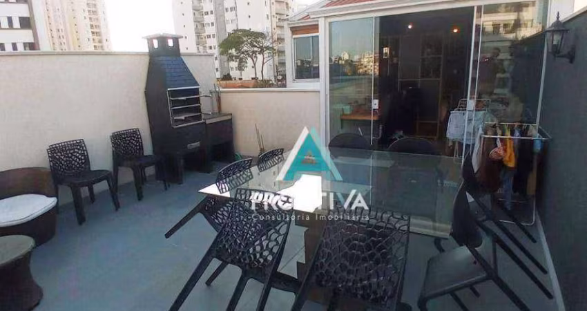 Cobertura à venda, 106 m² por R$ 795.000,00 - Vila Gilda - Santo André/SP
