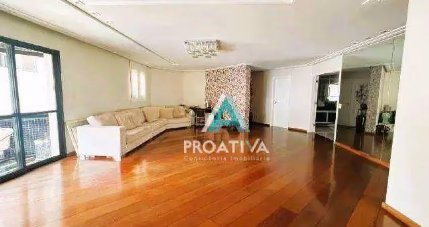 Apartamento, 212 m² - venda por r$ 1.300.000,00 ou aluguel por r$ 9.662,33/mês - jardim - santo andré/sp
