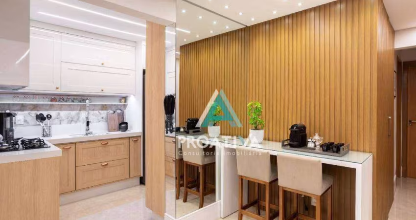 Apartamento com 3 dormitórios à venda, 79 m² por R$ 900.000,00 - Campestre - Santo André/SP