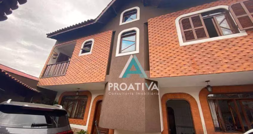 Sobrado à venda, 106 m² por r$ 799.000,00 - santa maria - santo andré/sp