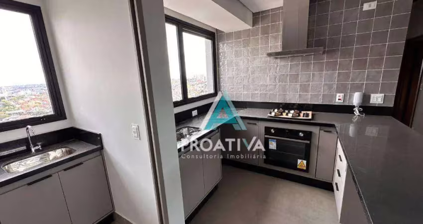 Apartamento com 2 dormitórios à venda, 88 m² por r$ 1.450.000,00 - jardim - santo andré/sp