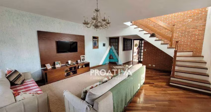 Sobrado com 4 dormitórios à venda, 182 m² por r$ 795.000,08 - jardim ipanema - santo andré/sp