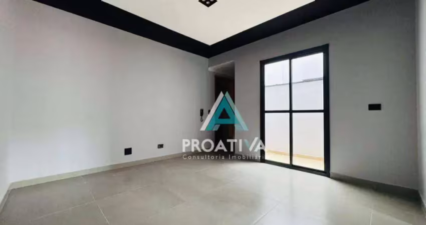 Apartamento com 2 dormitórios à venda, 47 m² por r$ 329.000,00 - vila scarpelli - santo andré/sp