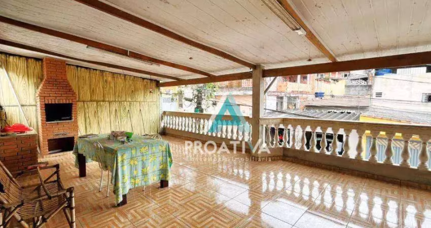 Casa com 3 dormitórios à venda, 249 m² por r$ 420.000,00 - vila joão ramalho - santo andré/sp