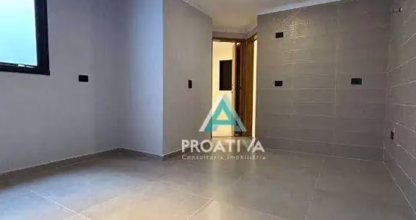 Cobertura com 2 dormitórios à venda, 98 m² por r$ 489.000,00 - vila scarpelli - santo andré/sp