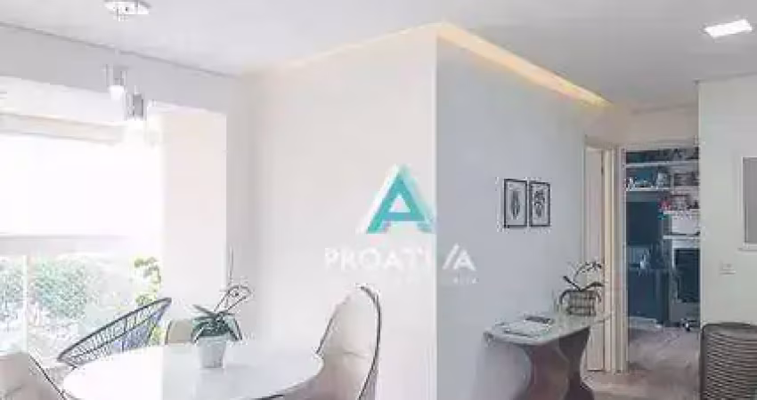 Apartamento com 2 dormitórios à venda, 57 m² por r$ 649.000,00 - jardim - santo andré/sp