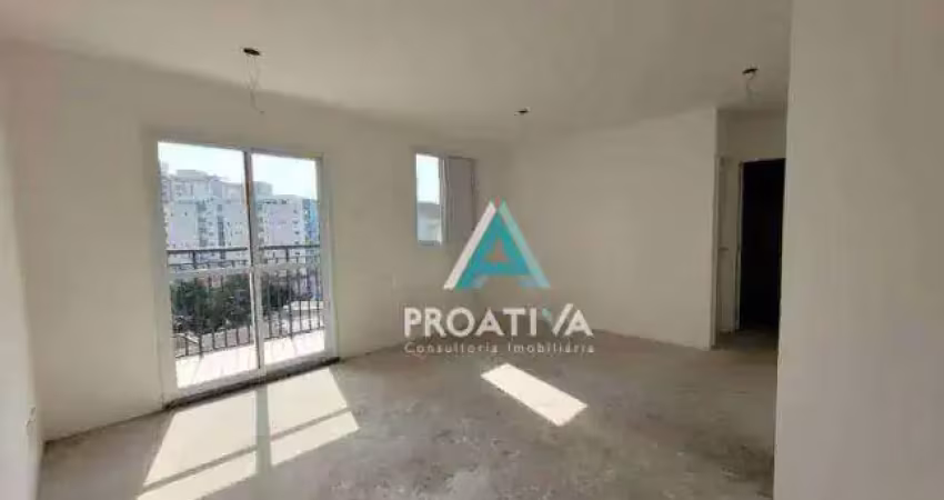 Apartamento com 3 dormitórios à venda, 59 m² por r$ 496.400,00 - campestre - santo andré/sp