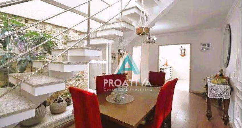 Sobrado com 4 dormitórios à venda, 300 m² por R$ 1.450.000,00 - Vila Assunção - Santo André/SP