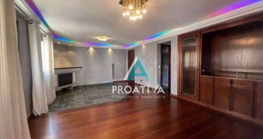 Apartamento com 3 dormitórios, 138 m² - venda por R$ 799.000,00 ou aluguel por R$ 3.830,50/mês - Vila Bastos - Santo André/SP
