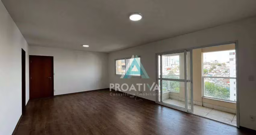 Apartamento com 3 dormitórios, 138 m² - venda por r$ 1.000.000,00 ou aluguel por r$ 5.704,00 - vila valparaíso - santo andré/sp