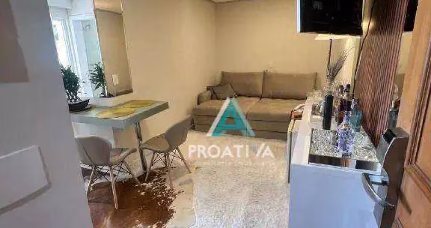 Flat à venda, 44 m² por r$ 280.000,01 - centro - santo andré/sp