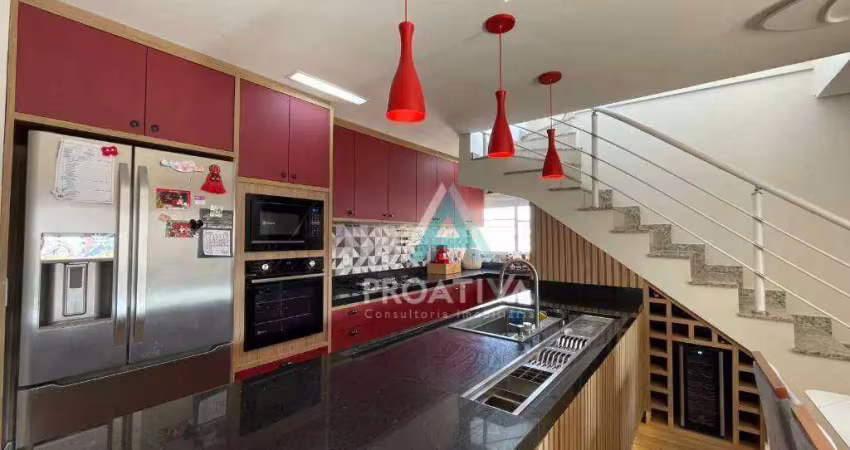 Cobertura à venda, 240 m² por r$ 1.799.900,00 - vila mussolini - são bernardo do campo/sp